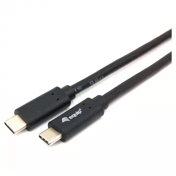 Kabel USB-C na USB-C EQUIP 128348, USB 3.2 Gen 1 (5 Gbps), PD 60W, 0,5 m, czarny