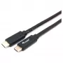 Kabel USB-C na USB-C EQUIP 128348, USB 3.2 Gen 1 (5 Gbps), PD 60W, 0,5 m, czarny