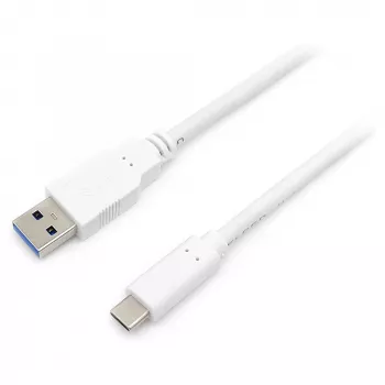 Kabel USB 3.2 Gen 1 C na A EQUIP 0,5 m 5 Gb/s biały (USB-C na USB-A, styki niklowane)