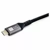 Kabel USB4 Gen3x2 C–C EQUIP 128380, 0,5 m, PD 3.1 240W, 40 Gbps, 8K/60Hz, Czarny