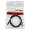 Kabel USB4 Gen3x2 C–C EQUIP 128380, 0,5 m, PD 3.1 240W, 40 Gbps, 8K/60Hz, Czarny