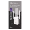 Wzmacniacz sygnału Wi‑Fi QOLTEC AC1200 – dwuzakresowy wzmacniacz sygnału QOLTEC AC1200