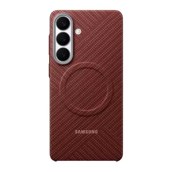 Samsung Carbon Magnet etui Galaxy S26+, Czerwony
