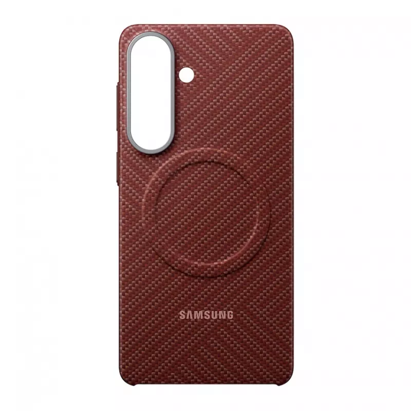 Samsung Carbon Magnet etui Galaxy S26+, Czerwony