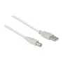 Good Connections Kabel USB2.0 A-B Szary 0,25m