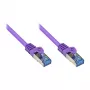 Good Connections Cat.6A kabel krosowy S/FTP HF Violet 7,5m