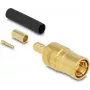 DELOCK wtyk SMB 91786 do zaciskania na RG-174 i RG-316 z rurką termokurczliwą
