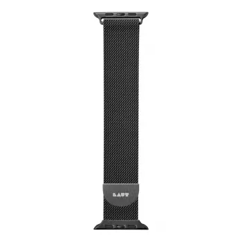 Pasek LAUT Steel Loop Czarny Stal nierdzewna