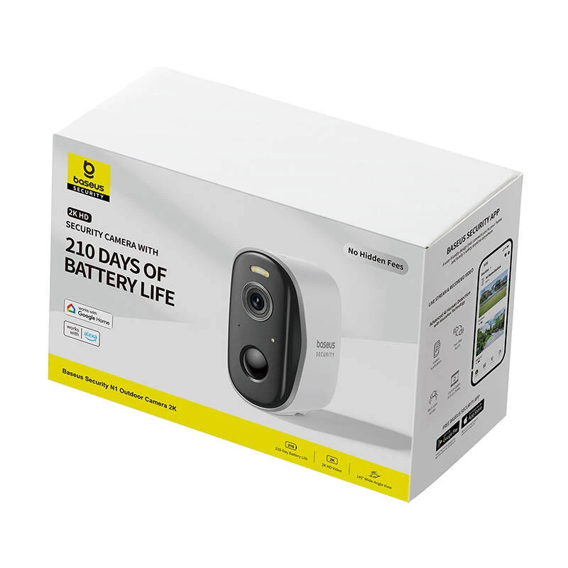 Baseus N1 Outdoor Camera (biały)