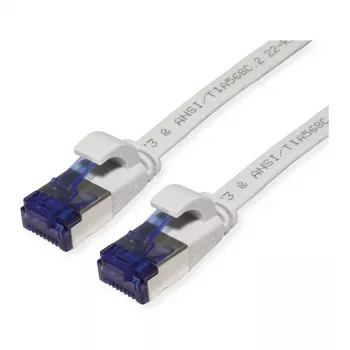 VALUE kabel krosowy Cat.6A (klasa EA) FTP, extra-Flat, Szary, 2 m