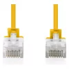 Kabel krosowy DIGITUS CAT6 U-UTP cienki 0,3 m, żółty