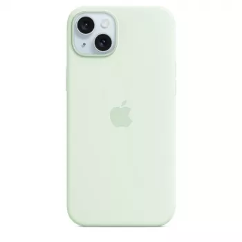 Silikonowe etui z MagSafe dla Apple iPhone 15 Plus — silikon, miętowy, do 6,7-calowego iPhone 15 Plus