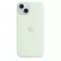 Silikonowe etui z MagSafe dla Apple iPhone 15 Plus — silikon, miętowy, do 6,7-calowego iPhone 15 Plus