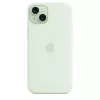 Silikonowe etui z MagSafe dla Apple iPhone 15 Plus — silikon, miętowy, do 6,7-calowego iPhone 15 Plus