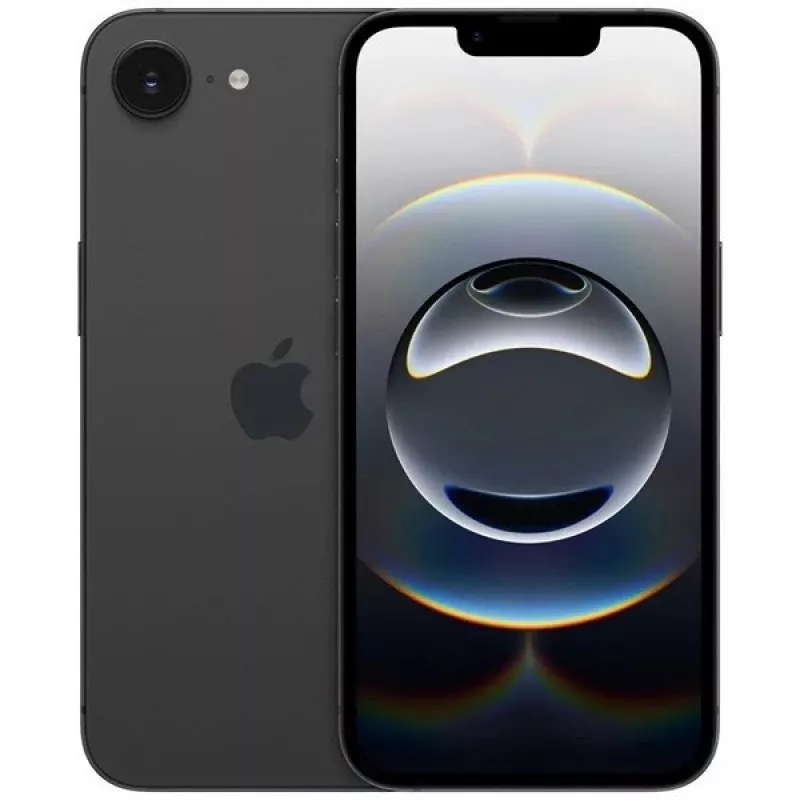 Apple iPhone 16e 15,5 cm (6.1) Dual SIM iOS 18 5G USB Type-C 512 GB Czarny