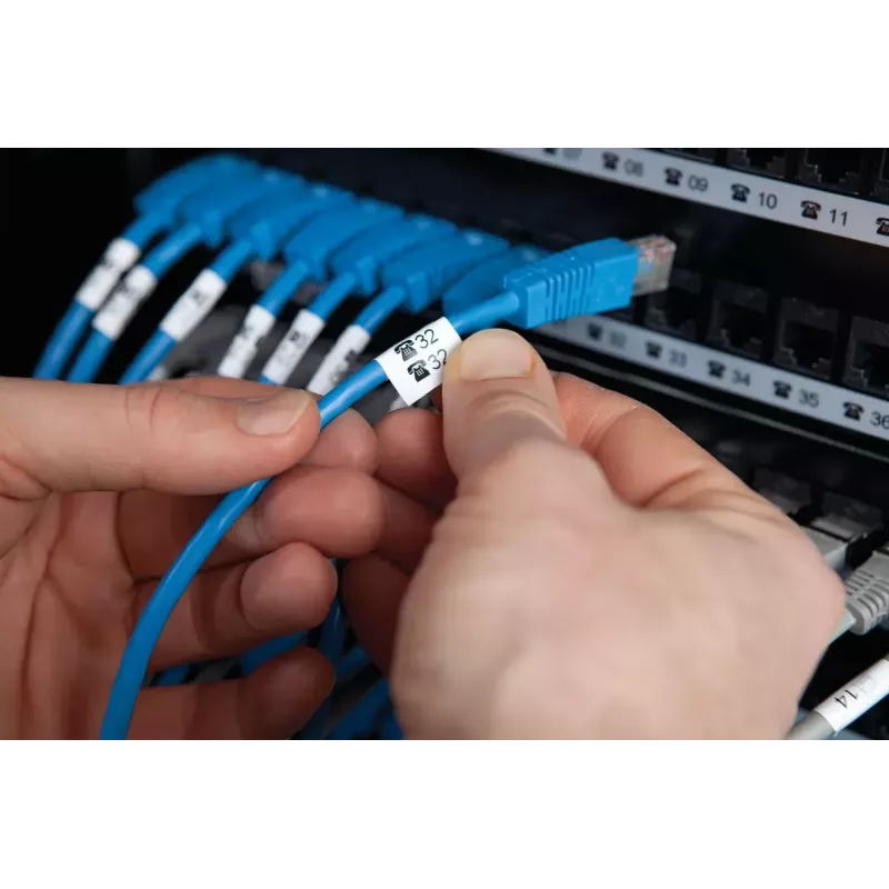 DYMO RHINO 6000+ ABC CASE UK Termiczna bezpośrednia Termotransferowa Czarny Żółty
