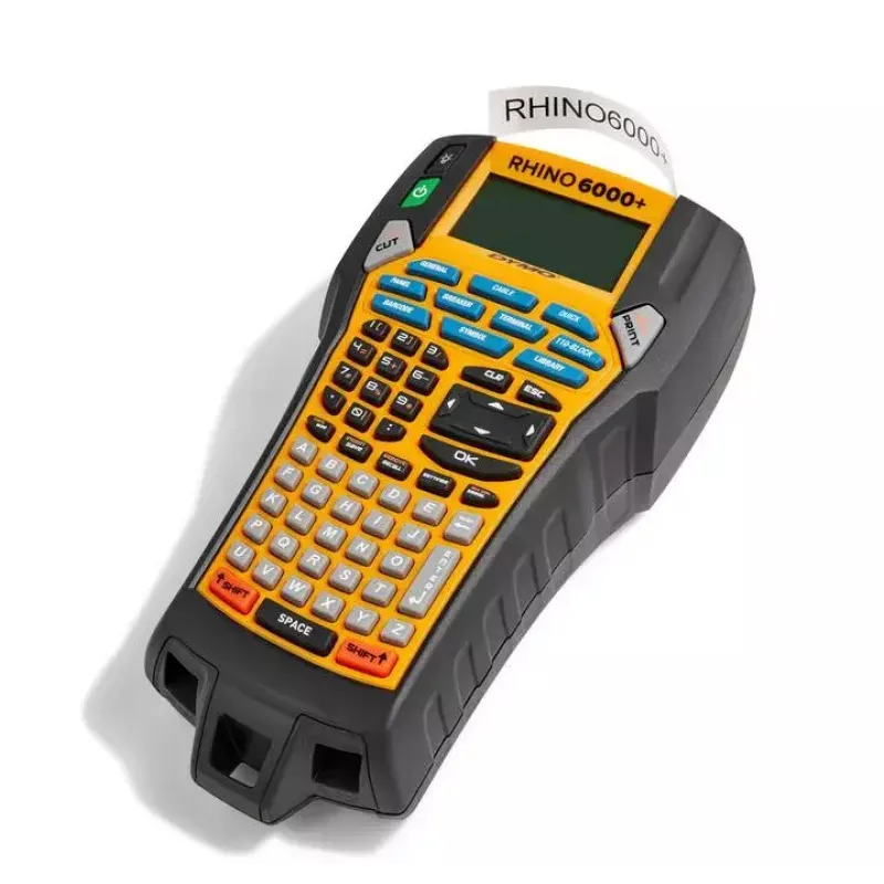 DYMO RHINO 6000+ ABC CASE UK Termiczna bezpośrednia Termotransferowa Czarny Żółty