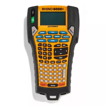 DYMO RHINO 6000+ ABC CASE UK Termiczna bezpośrednia Termotransferowa Czarny Żółty