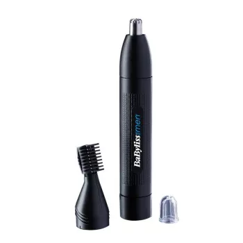 Precyzyjny trymer do uszu i nosa BABYLISS E652E, czarny, bateria AA