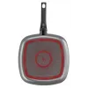 Patelnia grillowa Tefal Easy Plus B5694053 Kwadratowa Szara 260mm