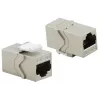 Keystone module Helos 304268 płaski srebrny RJ-45