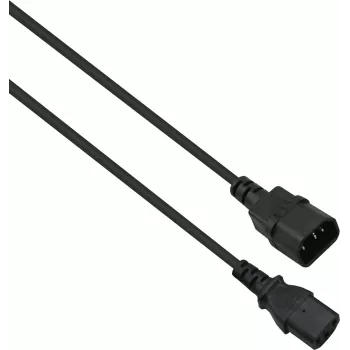 Przedłużacz zasilający helos 262659 IEC 60320 C13 na C14 250V 1m