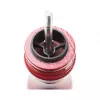 Młynek do pieprzu PEUGEOT Paris 18 cm uSelect, czerwone lakierowane drewno, regulowane mielenie