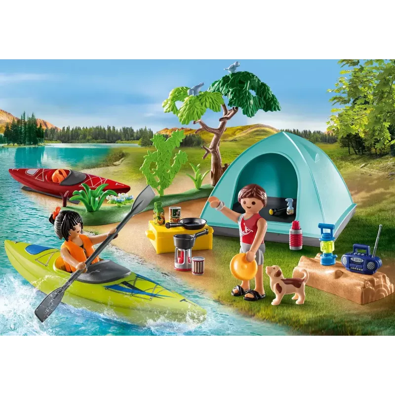 Zestaw akcji/przygodowy Playmobil FamilyFun 71425 Wielokolorowy