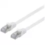 Kabel sieciowy Equip Cat.6A U/FTP płaski patchcord RJ-45 10 m biały