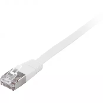 Kabel sieciowy Equip Cat.6A U/FTP płaski patchcord RJ-45 10 m biały