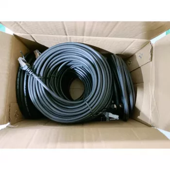 Kabel krosowy Equip Kat.6 RJ-45 5m Czarny