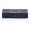 Przełącznik KVM DIGITUS DS-12856 USB-C/USB-A 2‑portowy Dual HDMI 4K60Hz (USB 3.2 Gen 1)