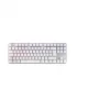 Mechaniczna klawiatura gamingowa Cherry MX 8.2 TKL Wireless RGB – Tenkeyless, RF + Bluetooth, AZERTY, 88 klawiszy, Biała