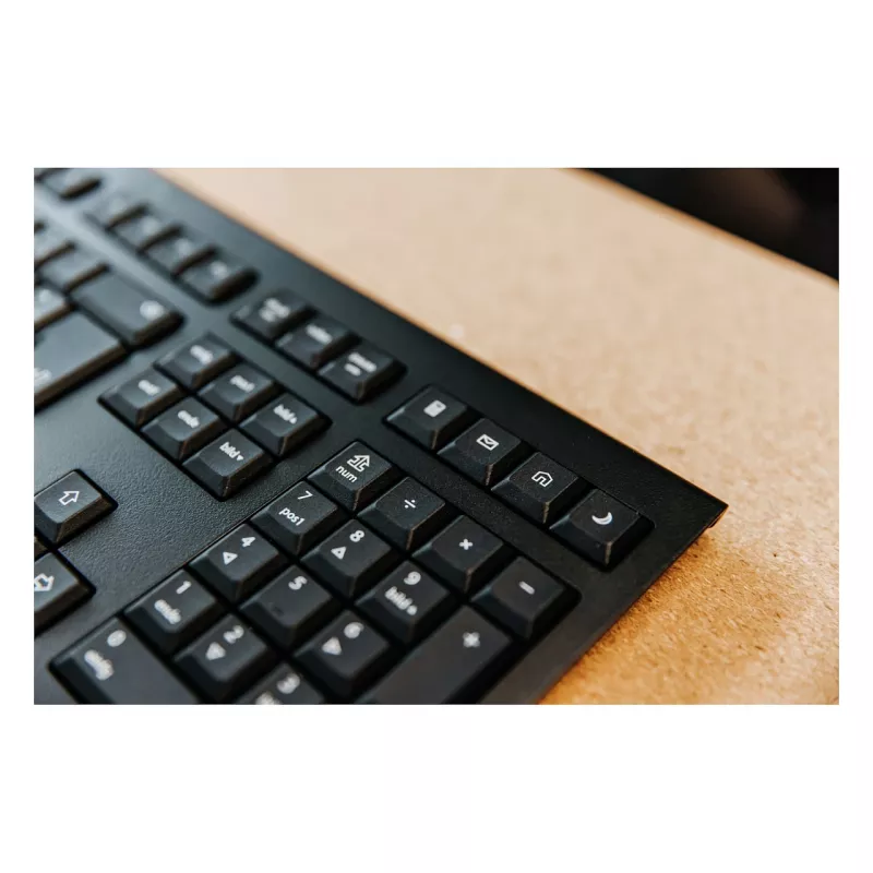 Klawiatura Cherry KW 3000 Uniwersalna RF Bezprzewodowa QWERTY Portugalska Czarna