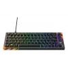 Mechaniczna klawiatura gamingowa Cherry K5 Pro TMR Compact — 65% QWERTY US, przewodowa USB, RGB, czarno-pomarańczowa