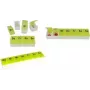 Pill Organizer Box 7-Day, first aid only, plastik biało-zielony z 7 wyjmowanymi przegródkami, bez BPA