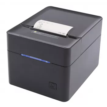 Drukarka POS Olympia 947990055 — Termiczna bezpośrednia, 250 mm/s, średnica rolki 80 mm, szerokość druku 80 mm, USB Typ-A, RS-232, przewodowa, czarna