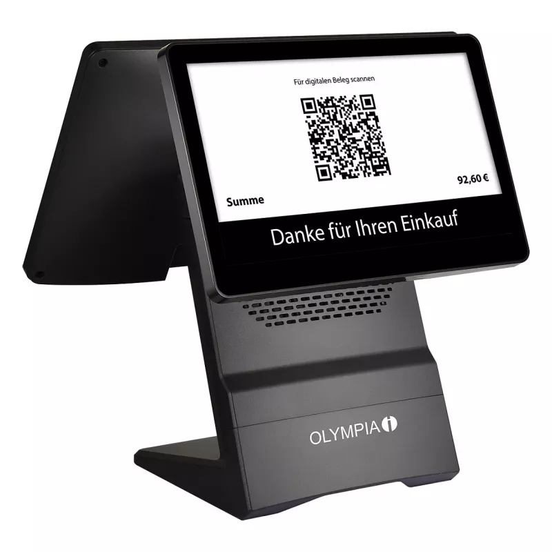 All-in-One touchscreen terminal Olympia T400DK 39.6 cm (15.6 inch) Android 11 Czarny