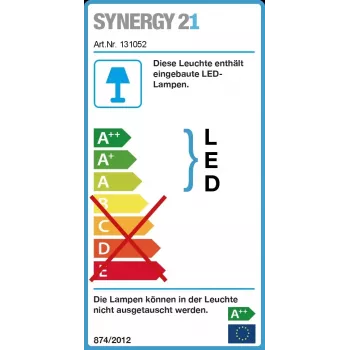 Synergy 21 LED Spot Pendant Light UFO 240W do hal przemysłowych/magazynowych cw 90°