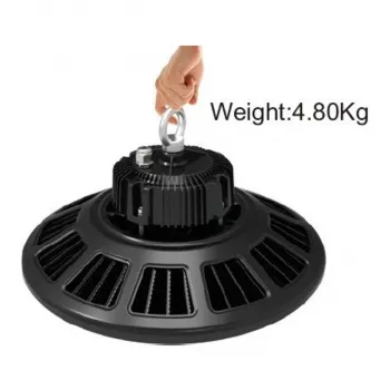 Synergy 21 Lampa wisząca LED UFO 100W do hal przemysłowych/magazynowych kąt rozsyłu 90°