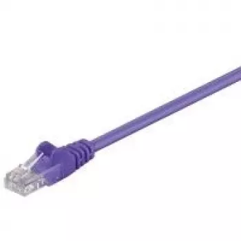 Kabel sieciowy Goobay 95281-GB Fioletowy 5m Cat5e U/UTP