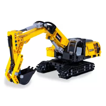 Koparka Jamara CaDA Excavator Bricks, zalecany wiek 8+, waga 0,36 kg, czarno-żółta