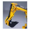Koparka Jamara CaDA Excavator Bricks, zalecany wiek 8+, waga 0,36 kg, czarno-żółta