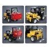 Forklift Jamara model CaDA Bricks — wózek widłowy dla dzieci, kolory: czarny, czerwony, żółty, zalecany wiek 8+