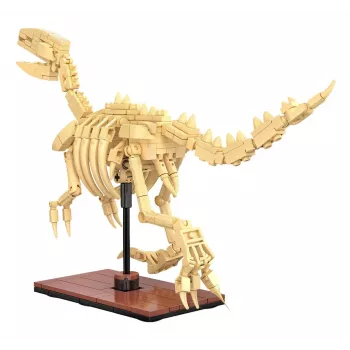 Building set Jamara CaDA Dinosaur fossil Stegosaurus — 297 pieces, age 8+, beige/brown