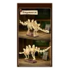 Building set Jamara CaDA Dinosaur fossil Stegosaurus — 297 pieces, age 8+, beige/brown