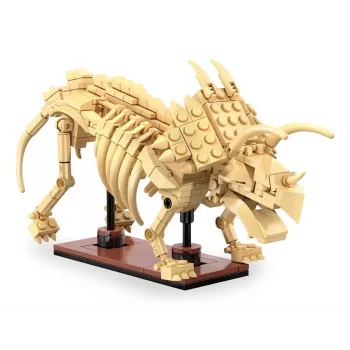 Zestaw konstrukcyjny Jamara CaDA Dinosaur fossil Triceratops Bricks — 272 elementy, wiek 8+