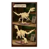 Zestaw konstrukcyjny Jamara CaDA Dinosaur fossil Velociraptor — 256 elementów, wiek 8+, beżowy/brązowy