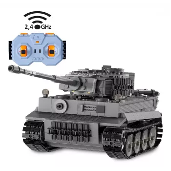 Model czołgu Jamara CaDA Tiger w skali 1:35, silnik elektryczny, bateria Li‑Ion, dla dzieci od 8 lat