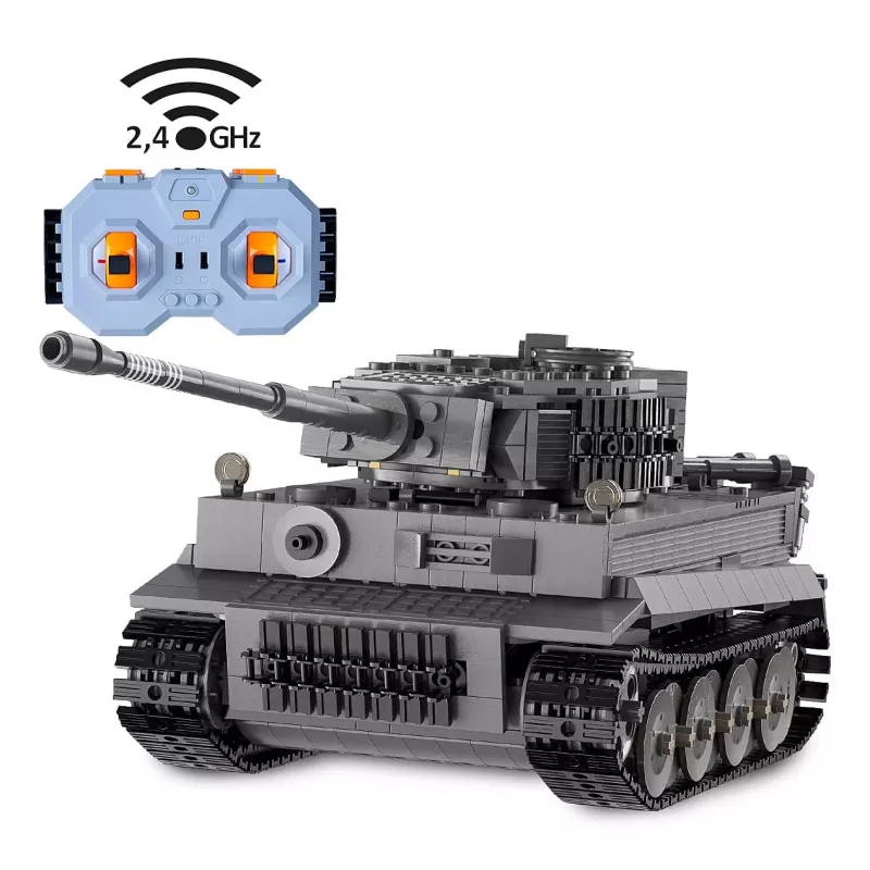 Model czołgu Jamara CaDA Tiger w skali 1:35, silnik elektryczny, bateria Li‑Ion, dla dzieci od 8 lat